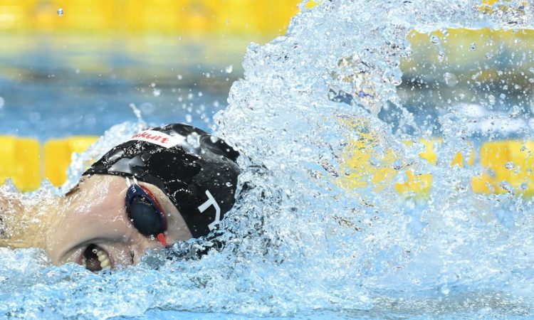 Tjaša Pintar 13. na 200 m prosto, svetovni rekord Katie Ledecky