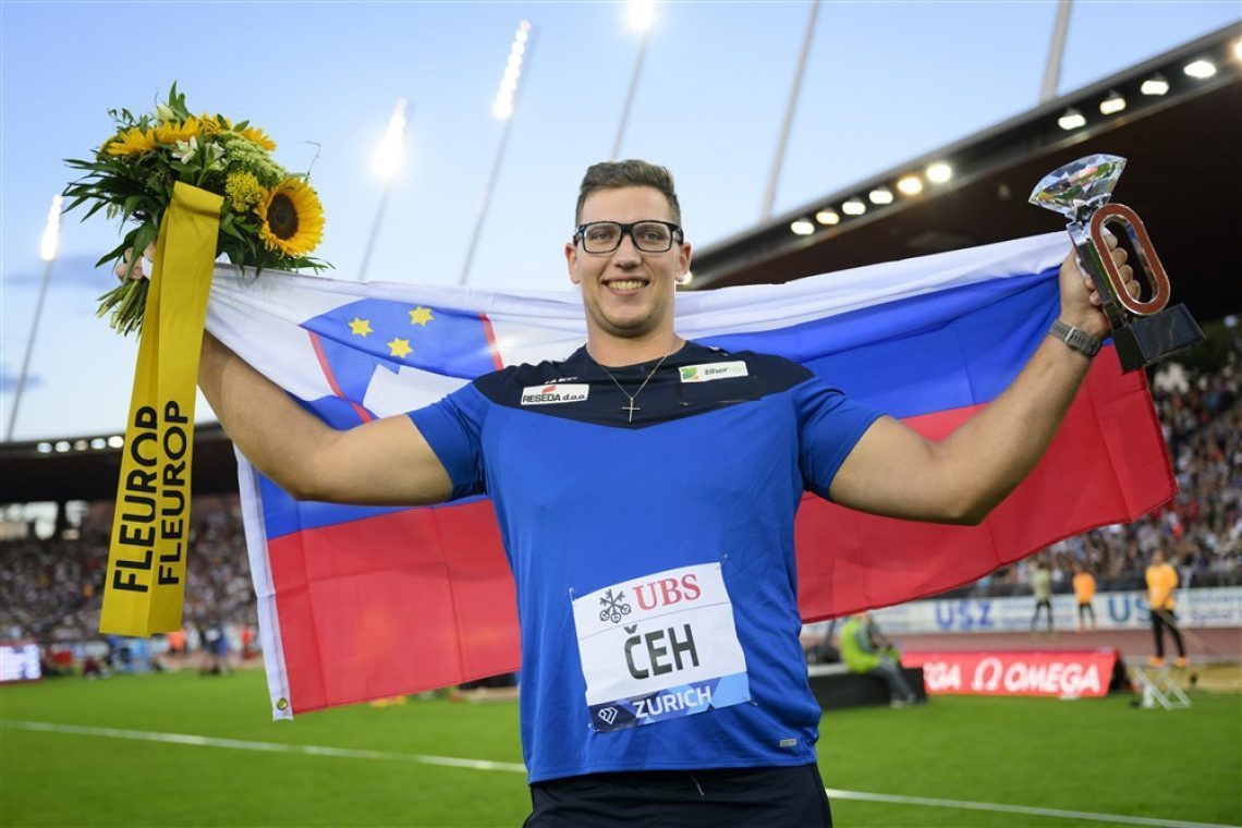 Čeh in Tina Šutej najboljša slovenska atleta 2022