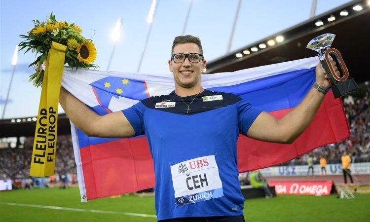 Čeh in Tina Šutej najboljša slovenska atleta 2022