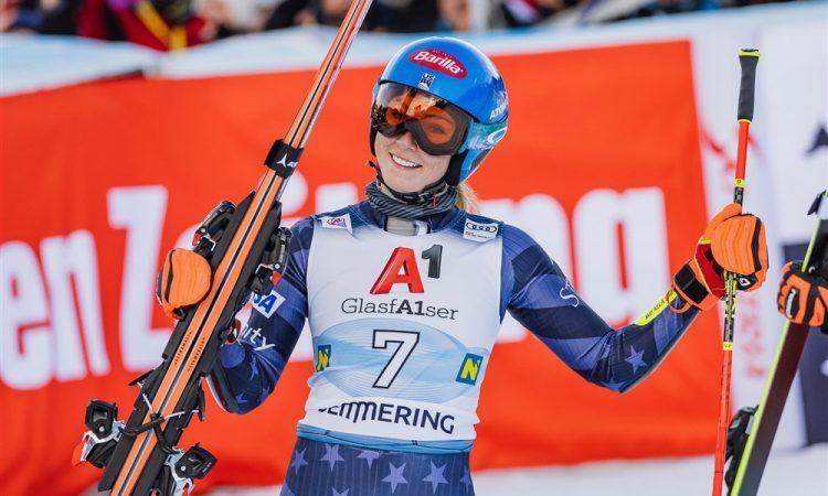 Mikaeli Shiffrin dvojček veleslalomskih zmag, Ana Bucik 14.