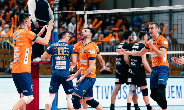 ACH Volley še z deseto zmago v srednjeevropski ligi