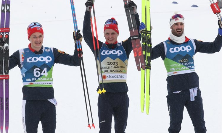 Trojna norveška zmaga na 15 km, zlato Krügerju