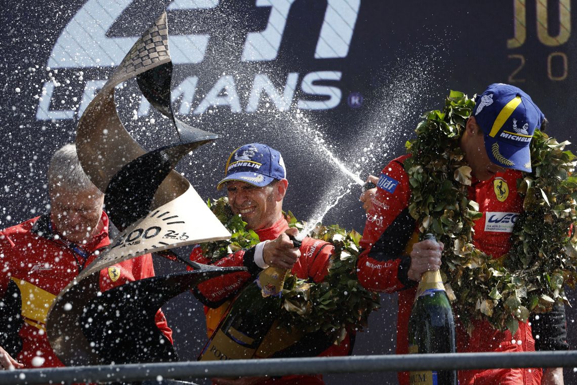 Ferrari zmagovalec jubilejne dirke v Le Mansu