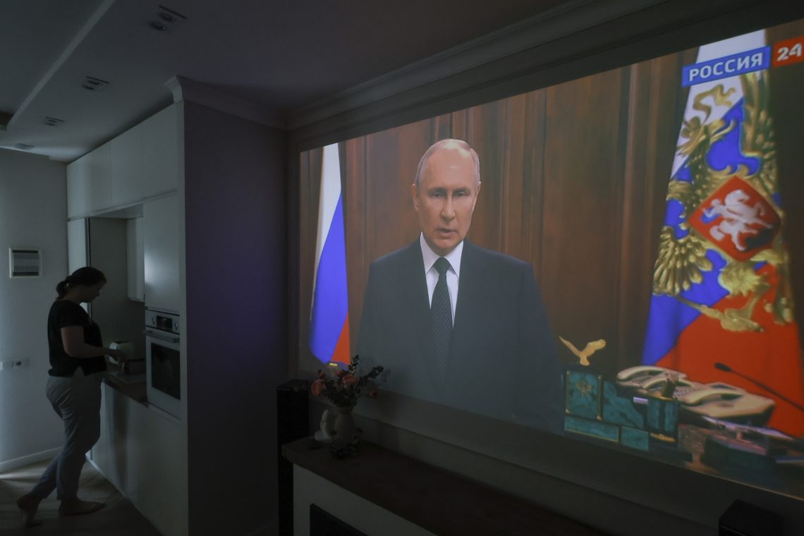 Putin upor proti vojski označil za izdajo, napovedal kaznovanje odgovornih