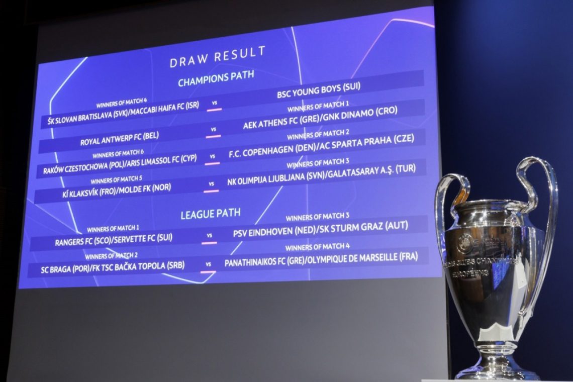 Olimpija dobila potencialnega tekmeca v zadnjem krogu kvalifikacij lige prvakov