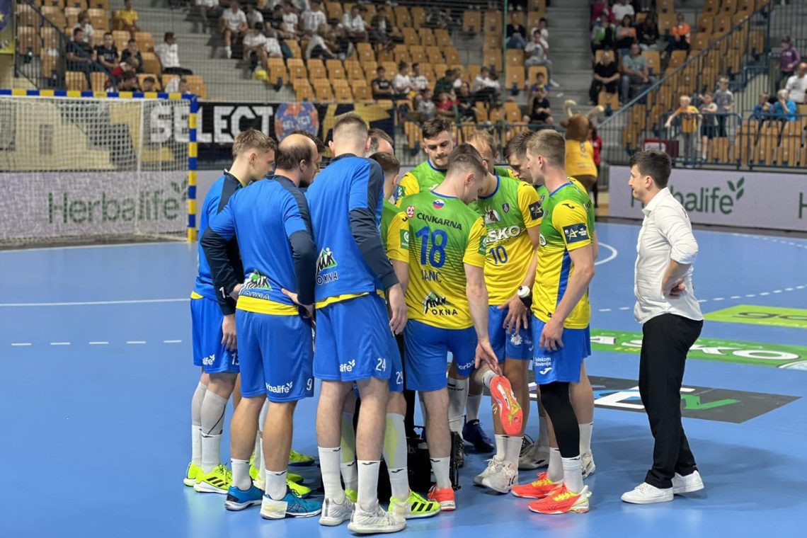 Rokometaši Celja Pivovarne Laško so premagali Gorenje Velenje z 29:27