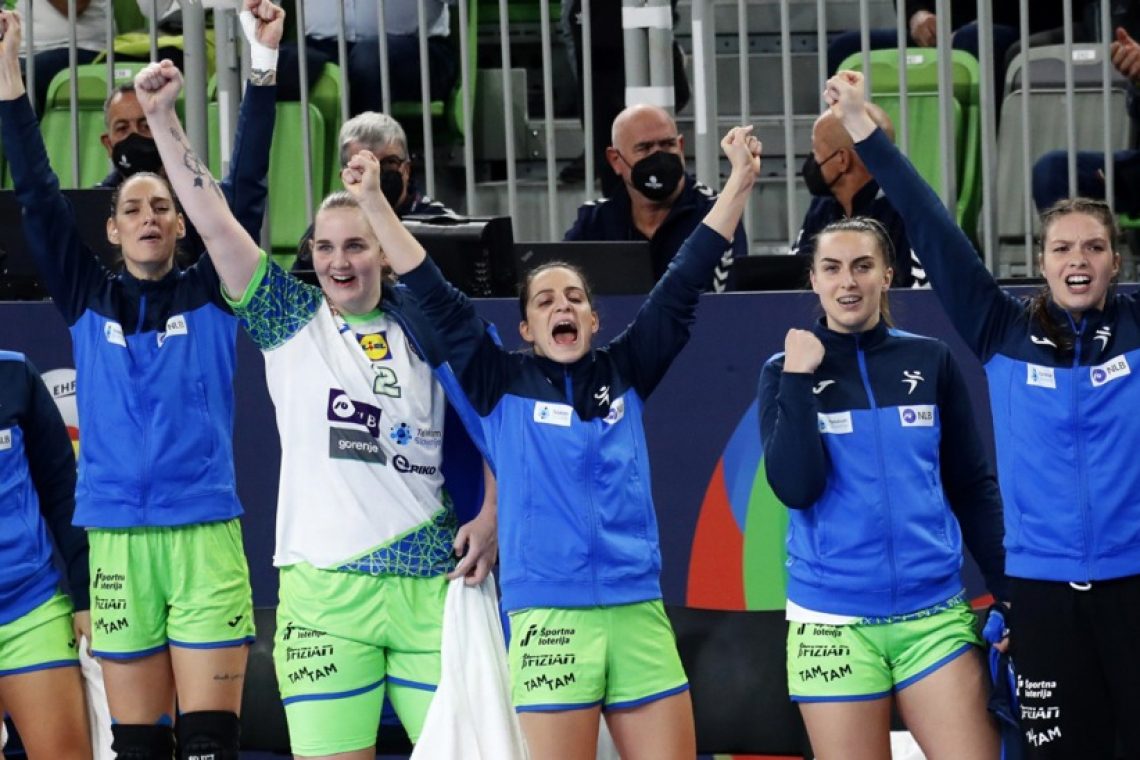 Slovenske rokometašice danes v Chietiju