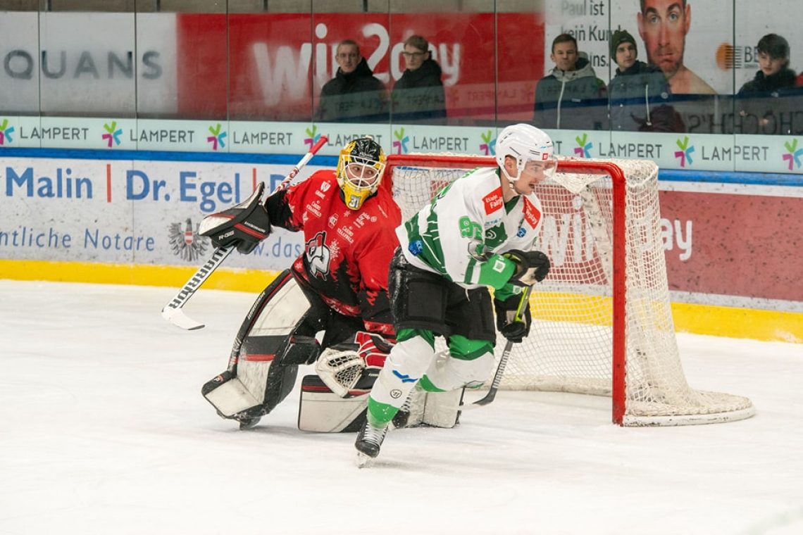Hokejisti SŽ Olimpije so v gosteh izgubili proti Pioneers Vorarlbergu z 2:5