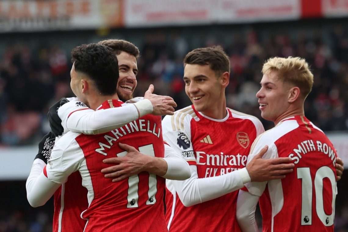 Arsenal visoko ugnal Crystal Palace