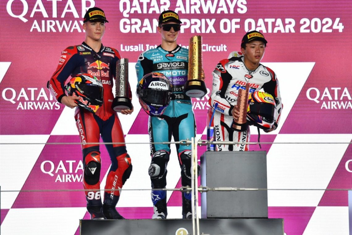 Prvak Bagnaia prvi zmagovalec v sezoni 2024