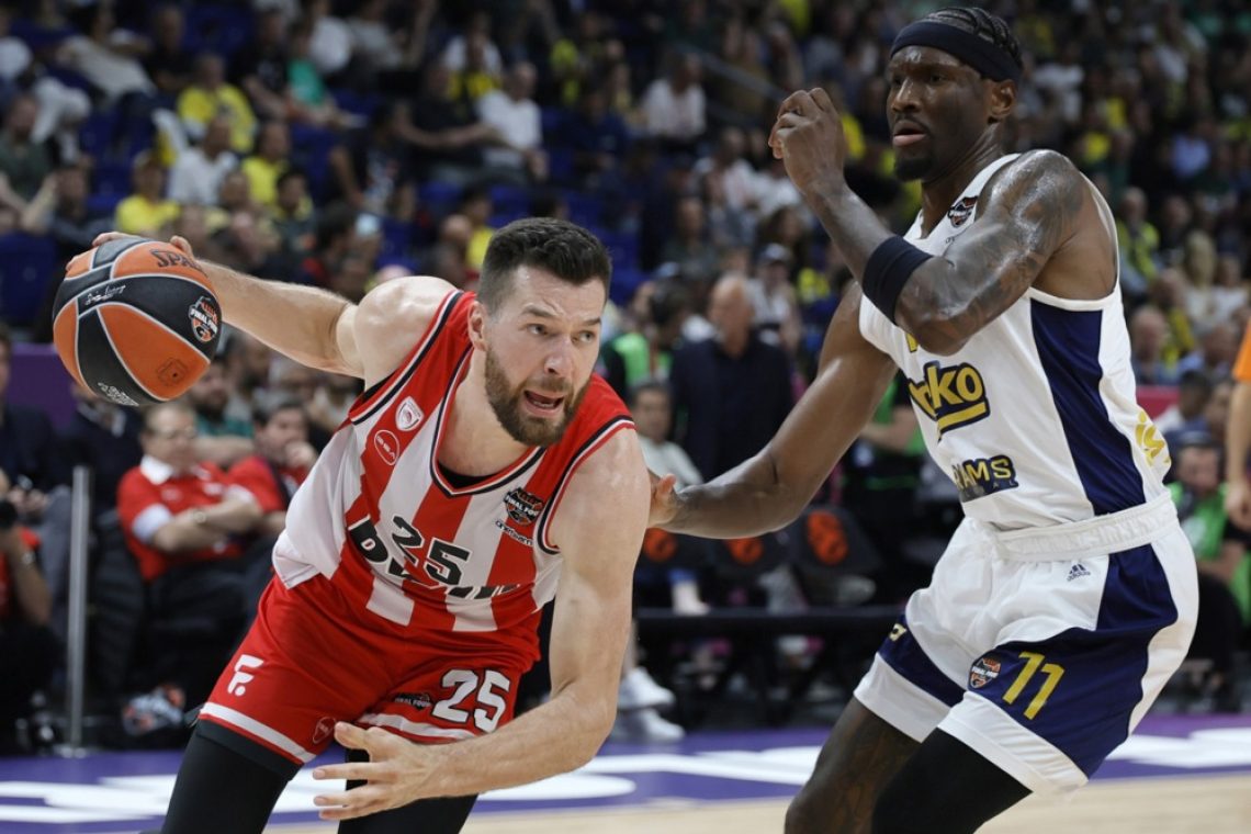 Olympiakos zasedel tretje mesto v evroligi