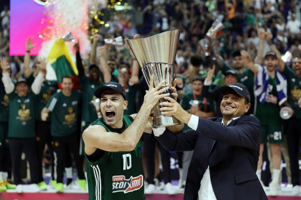 Panathinaikos sedmič prvak evrolige 