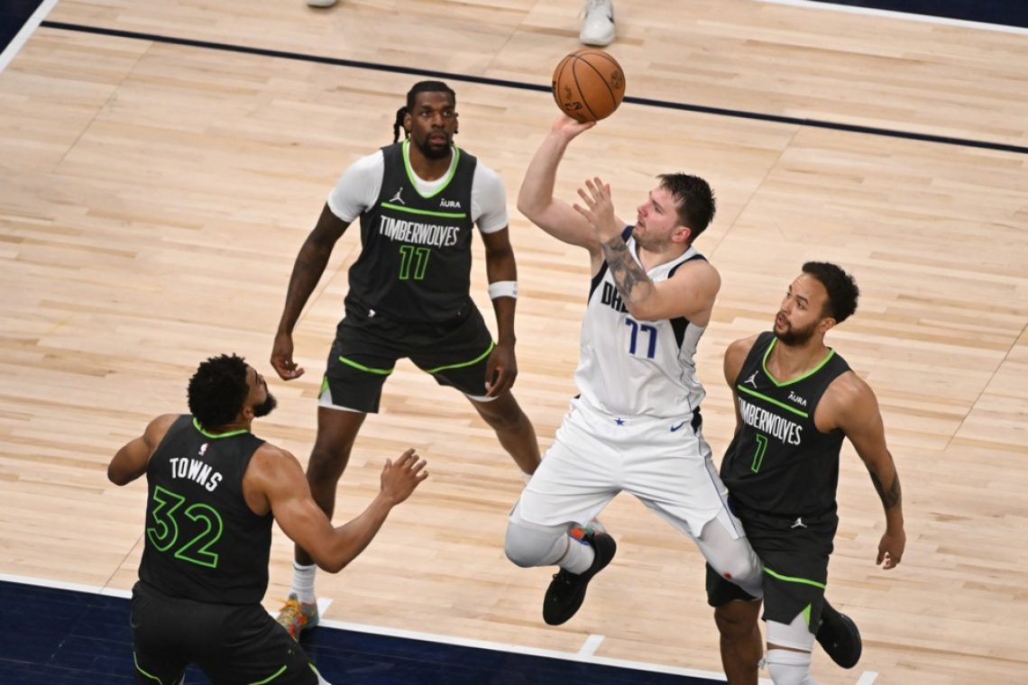Dončićev Dallas po visoki zmagi proti Minnesoti v finalu lige NBA
