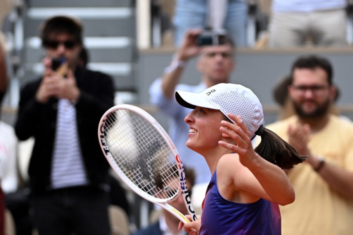Iga Swiatek z novo zastrašujočo predstavo v polfinalu Rolanda Garrosa