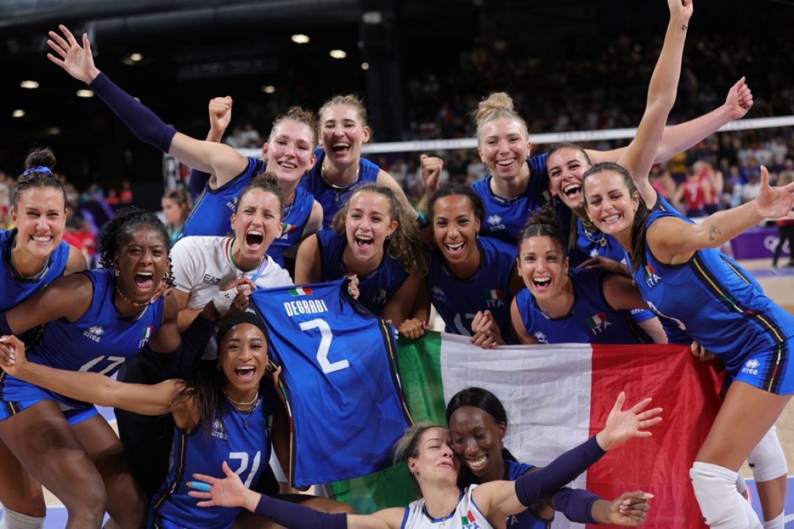 Italijanske odbojkarice v Parizu do prve zlate olimpijske kolajne