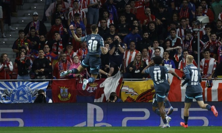 Oblak kljub Šeškovemu zadetku dobil obračun z Leipzigom
