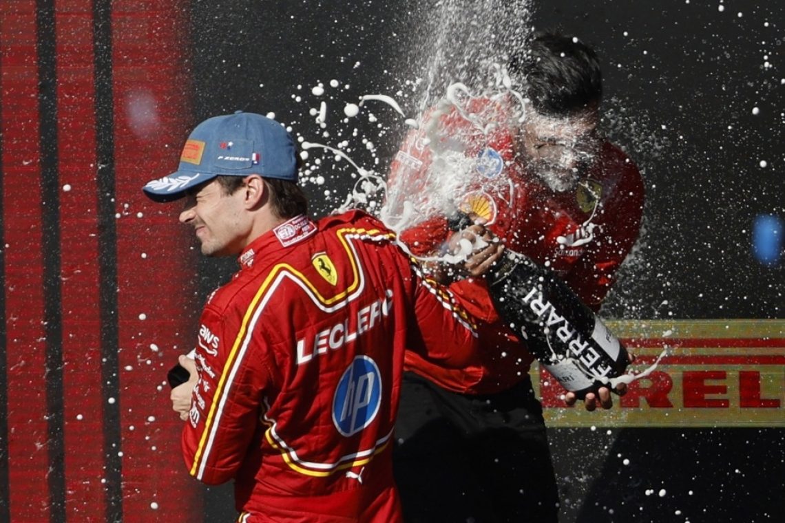 Leclerc zmagovalec Austina, Verstappen tretji