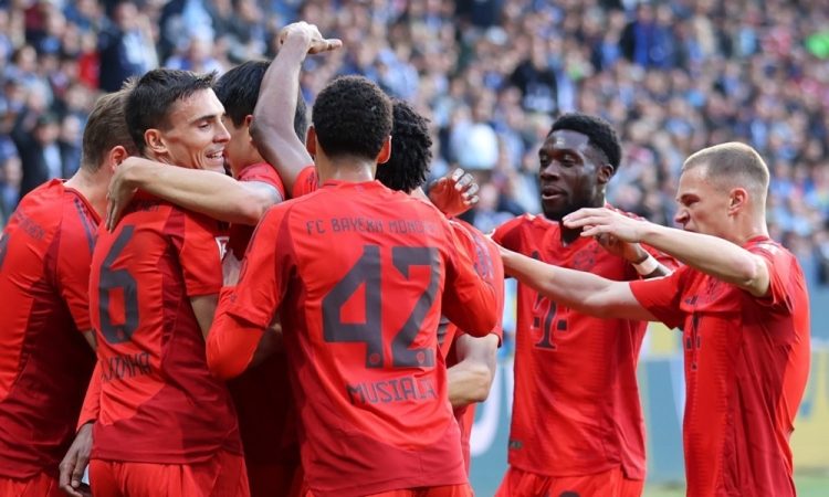 Bayern odpihnil Bochum in se vrnil na vrh bundeslige