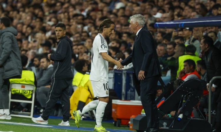  Ancelotti sklical krizni sestanek z Modrićem zaradi slabih rezultatov Reala