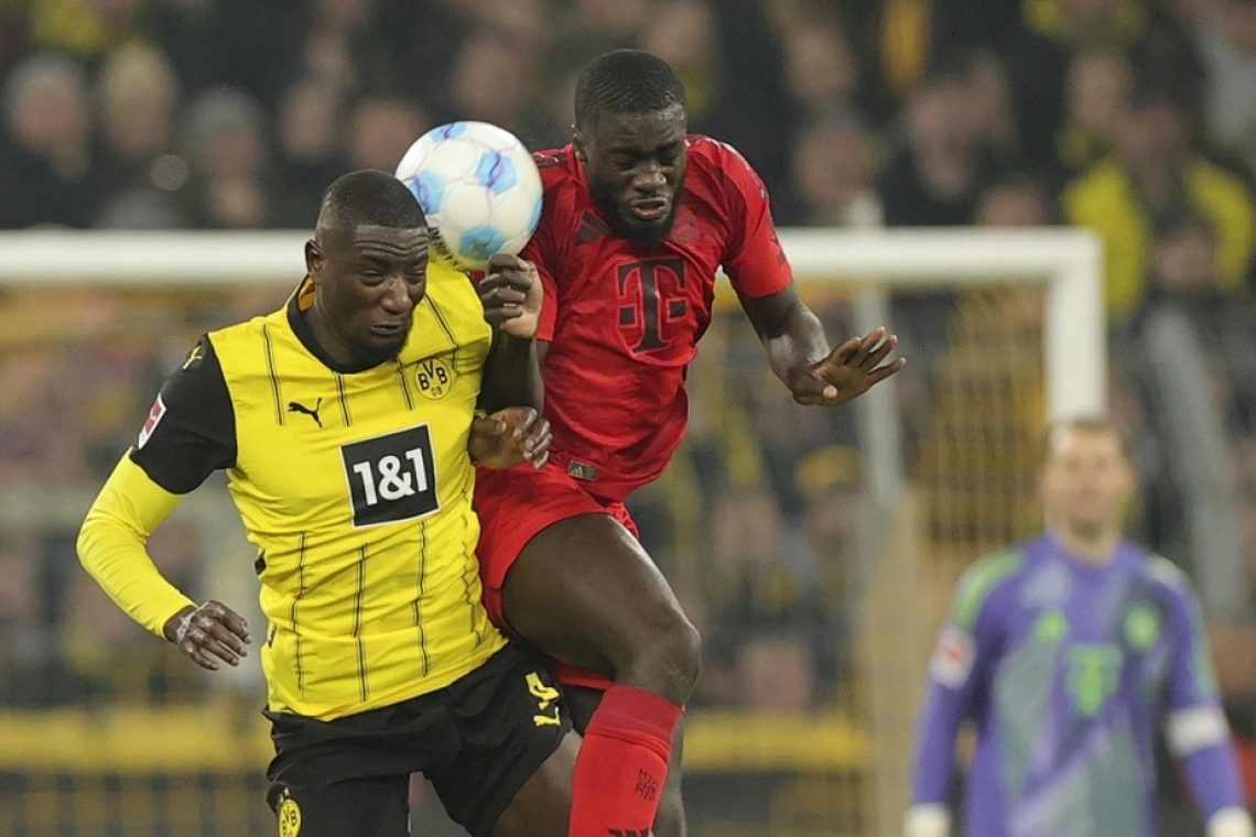 Bayern ob koncu klassikerja do točke v Dortmundu