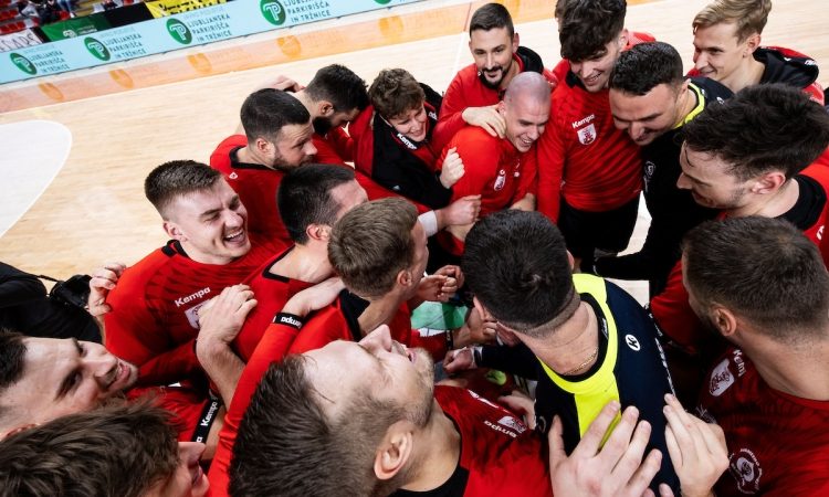Rokometaši LL Grosist Slovana so premagali Gorenje Velenje s 33:28
