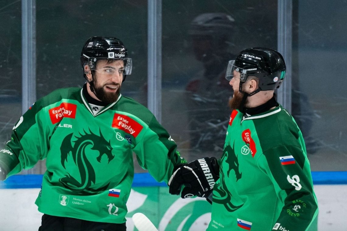 Hokejisti Olimpije Ljubljane so v gosteh premagali Vienno Capitals s 3:1