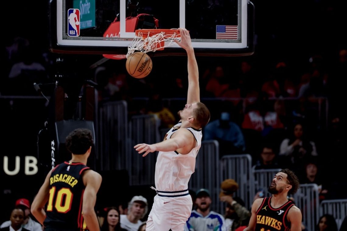 Jokić z 48 točkami popeljal Denver do zmage v Atlanti