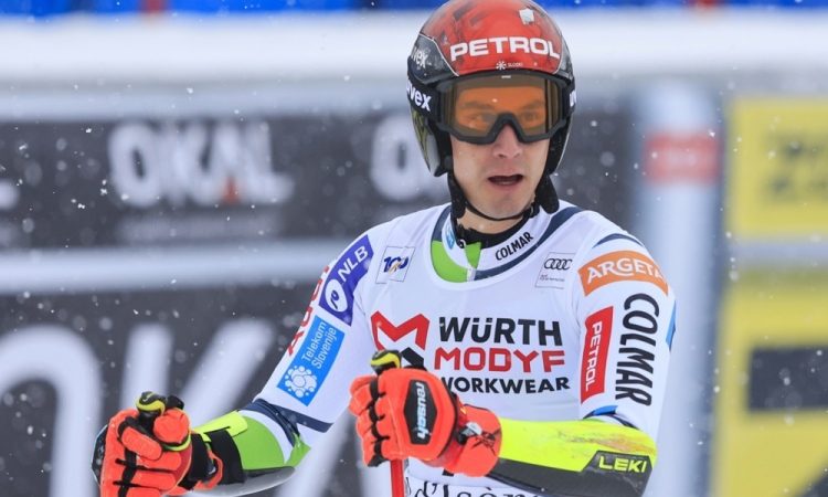 Kranjec v Alta Badii po šeste stopničke na veleslalomih