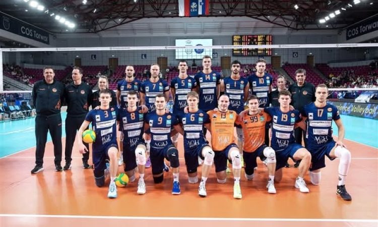 ACH Volley prvi del prvenstva končal brez poraza
