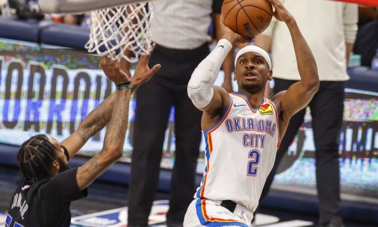 Shai Gilgeous-Alexander dosegel strelski rekord v ligi NBA