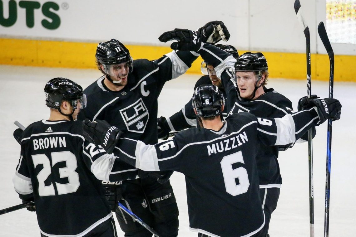Kopitar s kralji do visoke zmage v Vancouvru