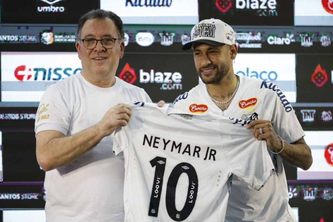 Neymar uradno podpisal za Santos