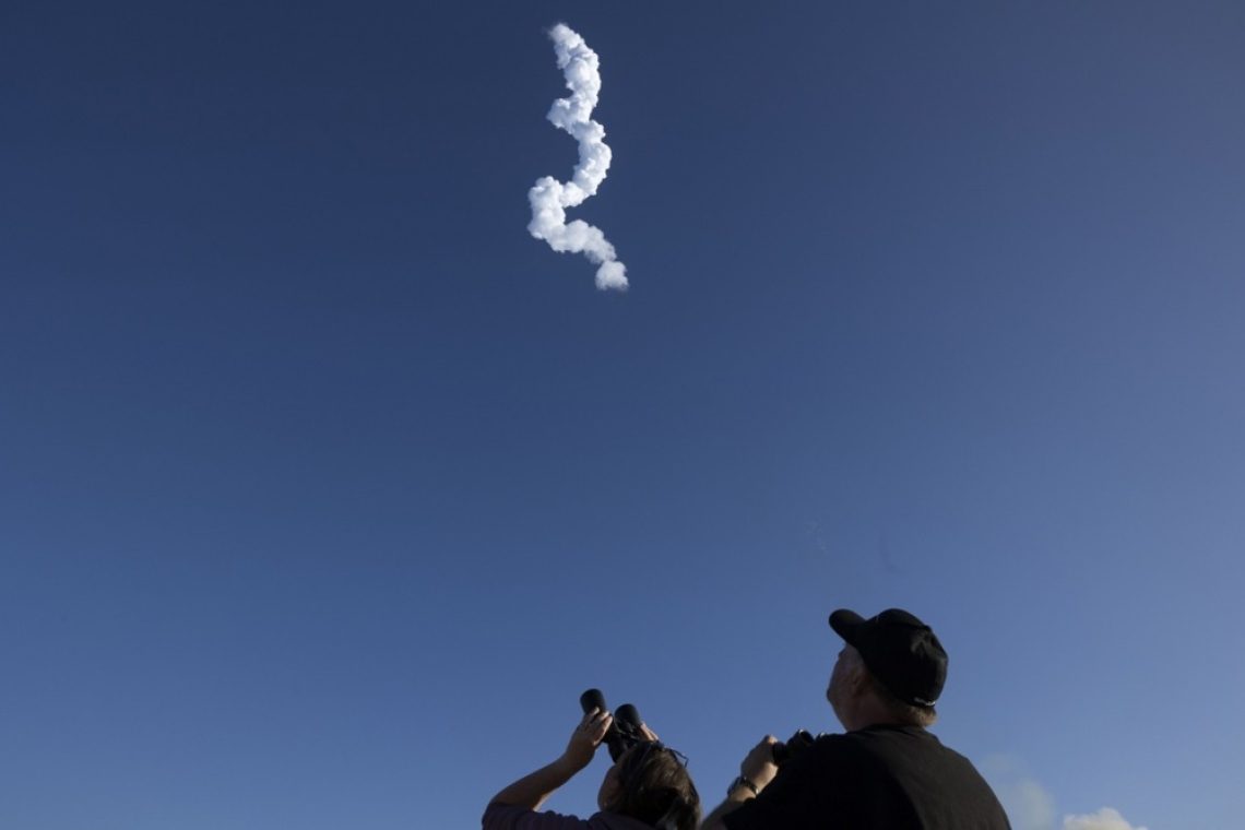 Starship eksplodiral med poskusnim poletom