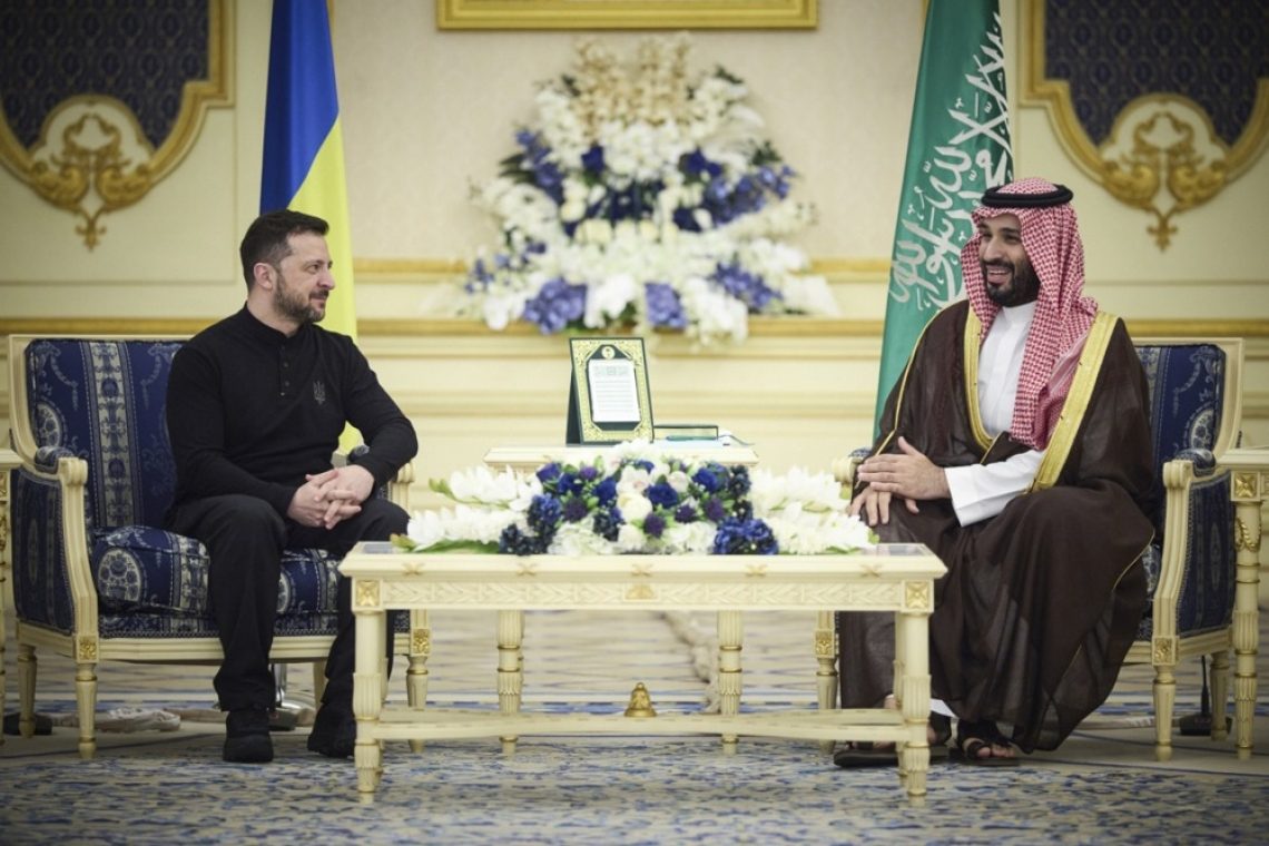 Zelenski na pogovorih v Savdski Arabiji pred drugim krogom pogajanj z ZDA