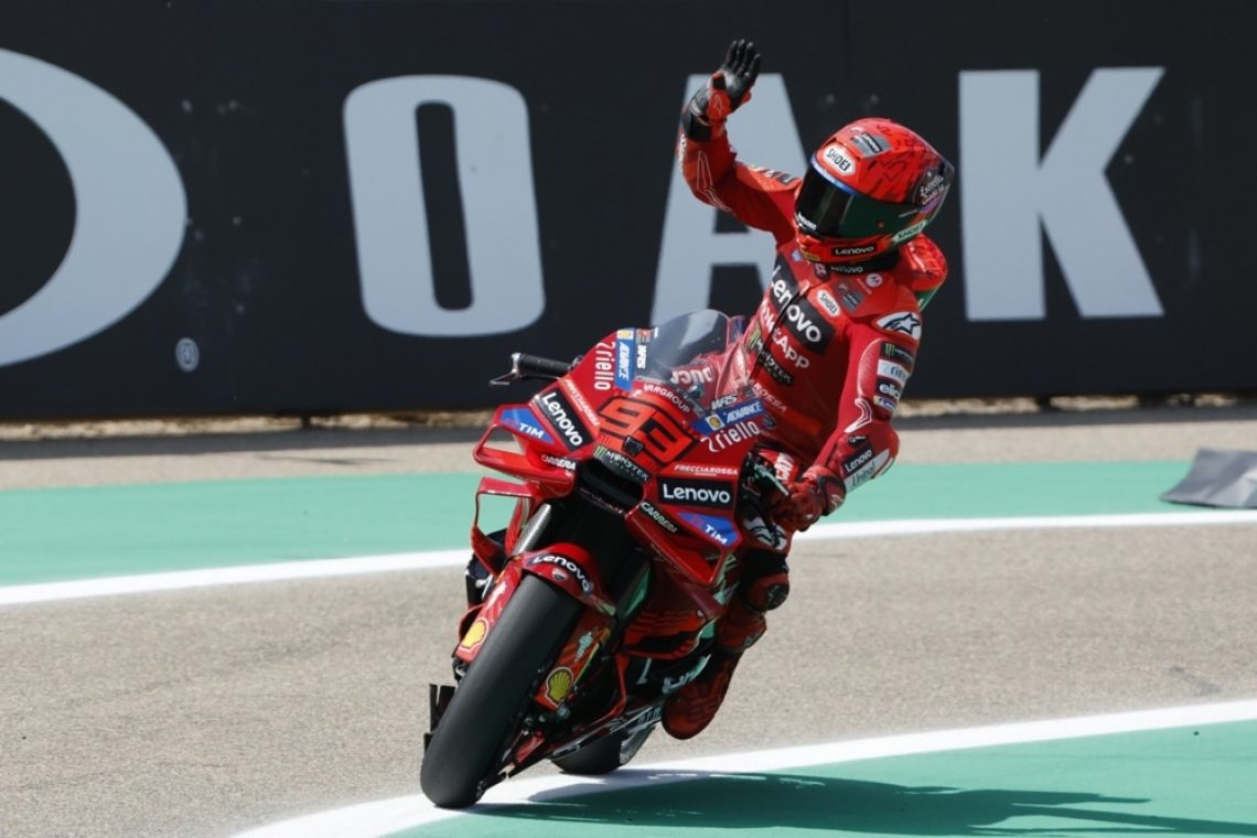 Marc Marquez v Aragonu z najboljšega startnega položaja