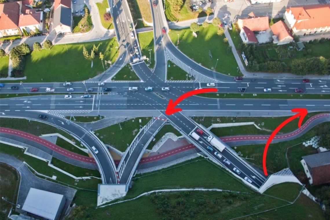 V Šentvidu odprta dva kraka priključka, dva ostajata zaprta