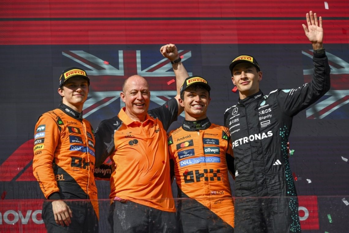 Britanec Lando Norris zmagal na VN Madžarske