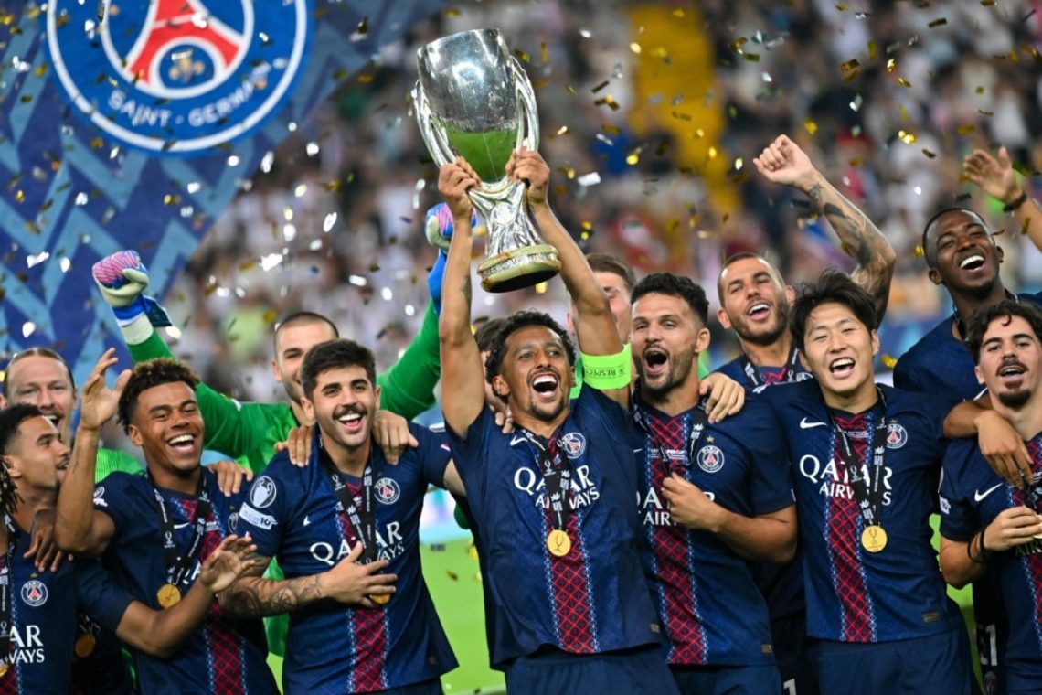 Nogometaši PSG zmagovalci evropskega superpokala