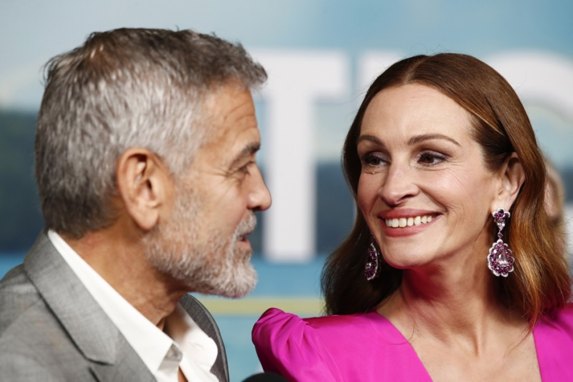 George Clooney in Julia Roberts spregovorila o vzgoji otrok v svetu slave