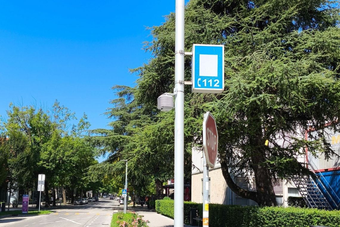Nova Gorica z mrežo merilnih naprav za promet in okolje