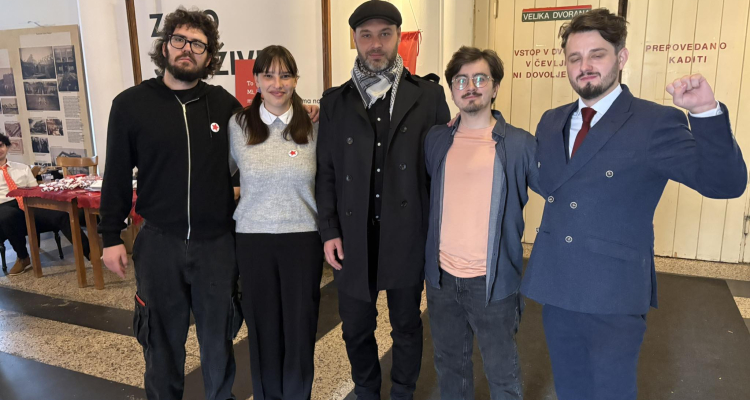 Miha Kordiš predstavil novo stranko Mi, socialisti, ki cilja na odpravo kapitalizma