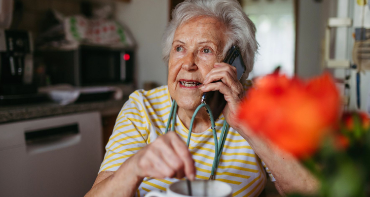 Tišina na drugi strani linije pogosto pomeni past