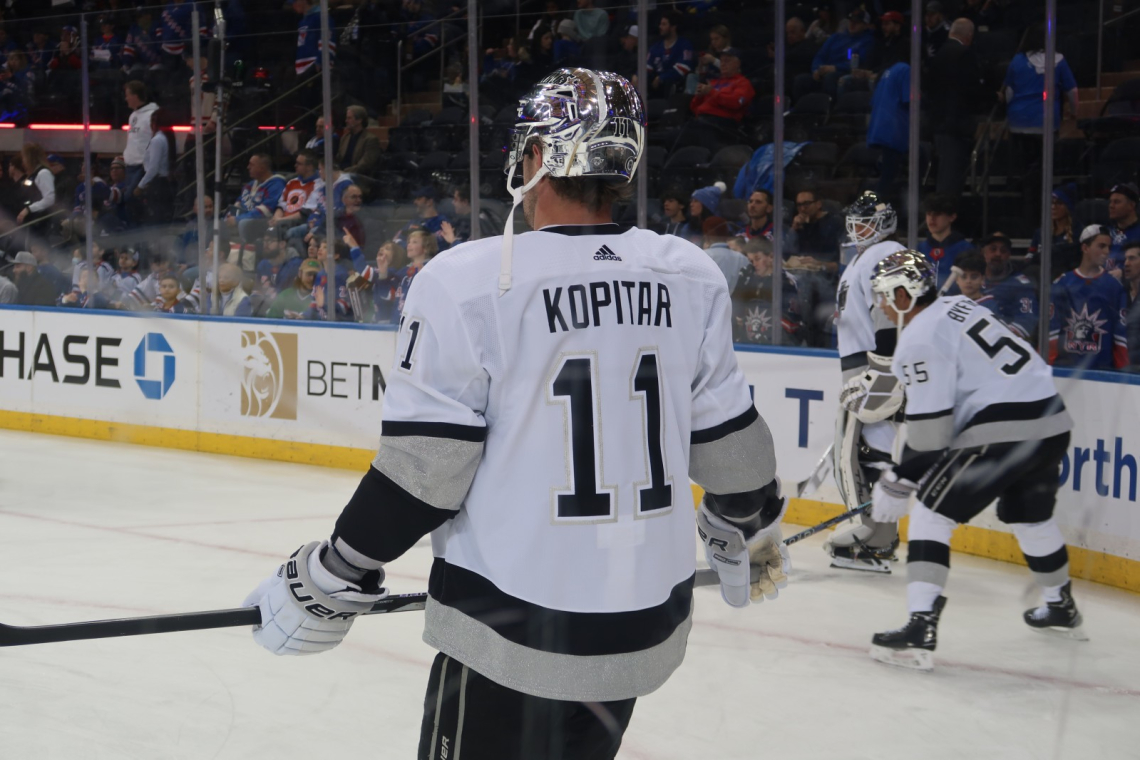 Kopitar s kralji tretjič zapovrstjo brez zmage, poškodba Kuemperja