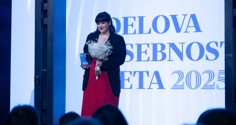 Delova osebnost leta 2025 je Nika Kovač
