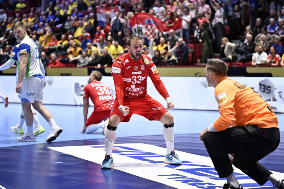 Slovenija po porazu s Hrvaško le še s teoretičnimi možnosti za polfinale