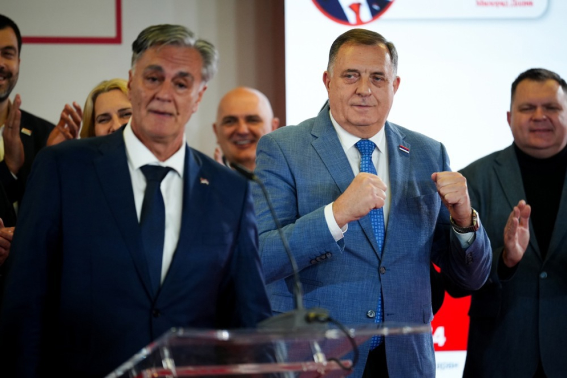 Karan po delni ponovitvi volitev ostaja predsednik Republike Srbske