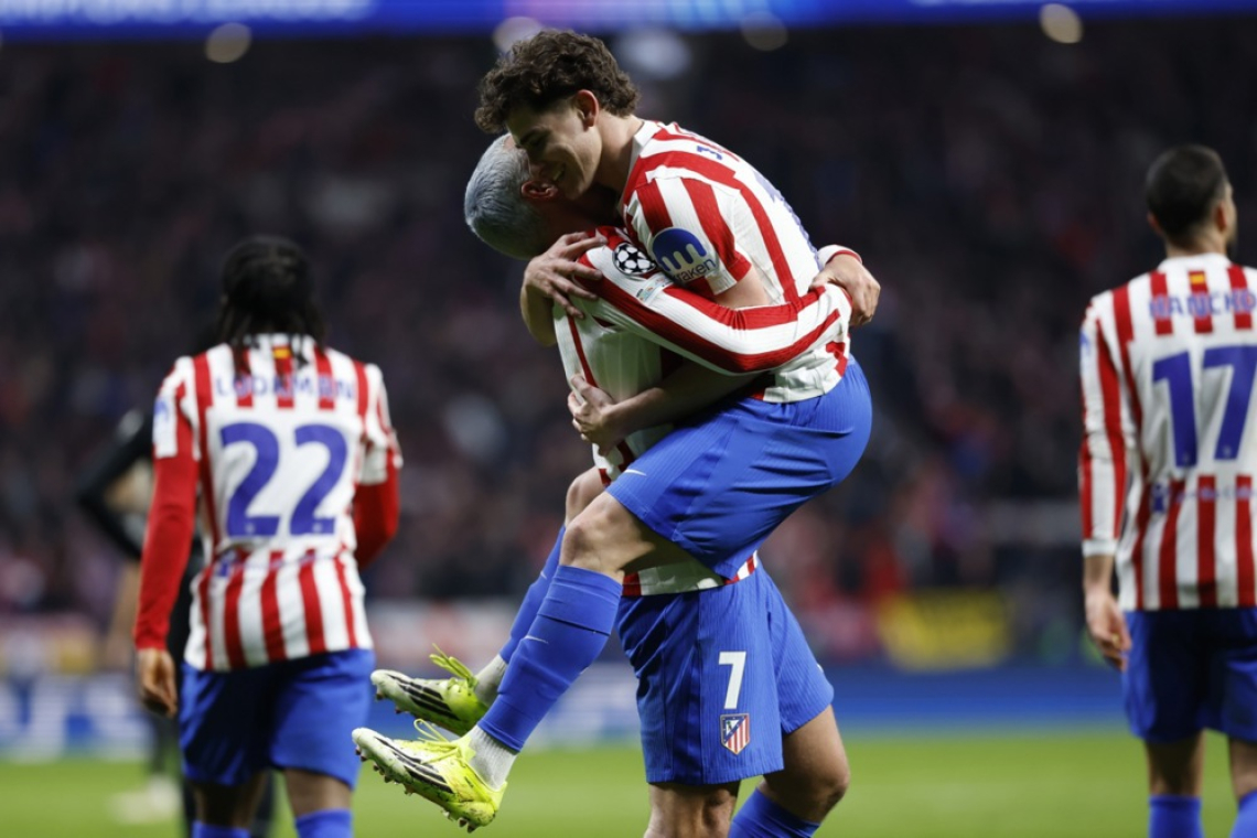 Atletico Madrid silovito ugnal Tottenham, Bayern visoko slavil v Bergamu