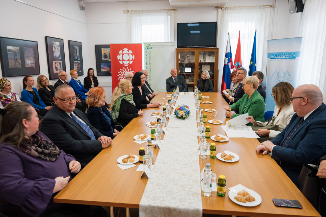Pirc Musarjeva na Reki poudarila pomen slovenskega jezika v zamejstvu